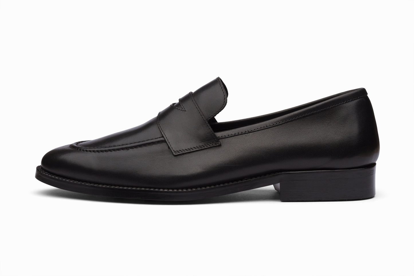 Soft Unlined Penny Loafer - Black