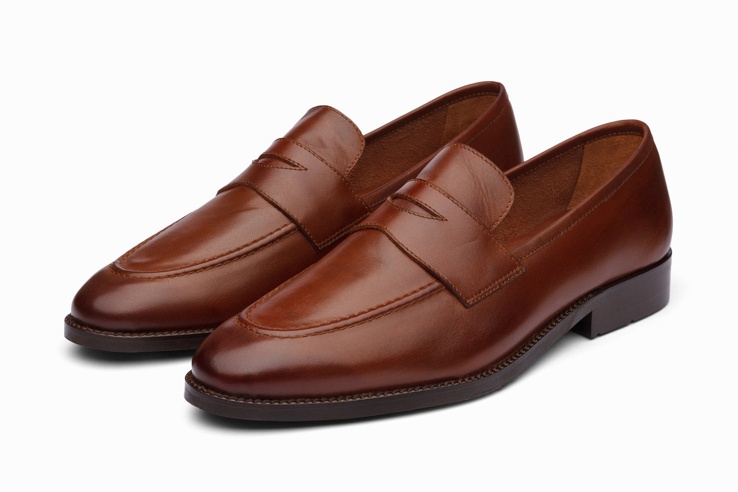 Soft Unlined Penny Loafer - Brown