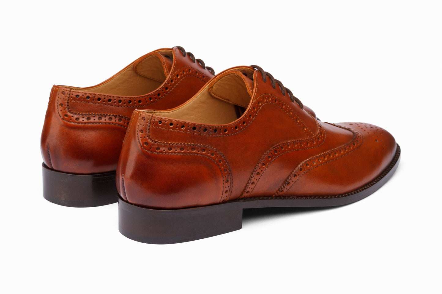 Full Brogue Wingtip Oxford - Tan
