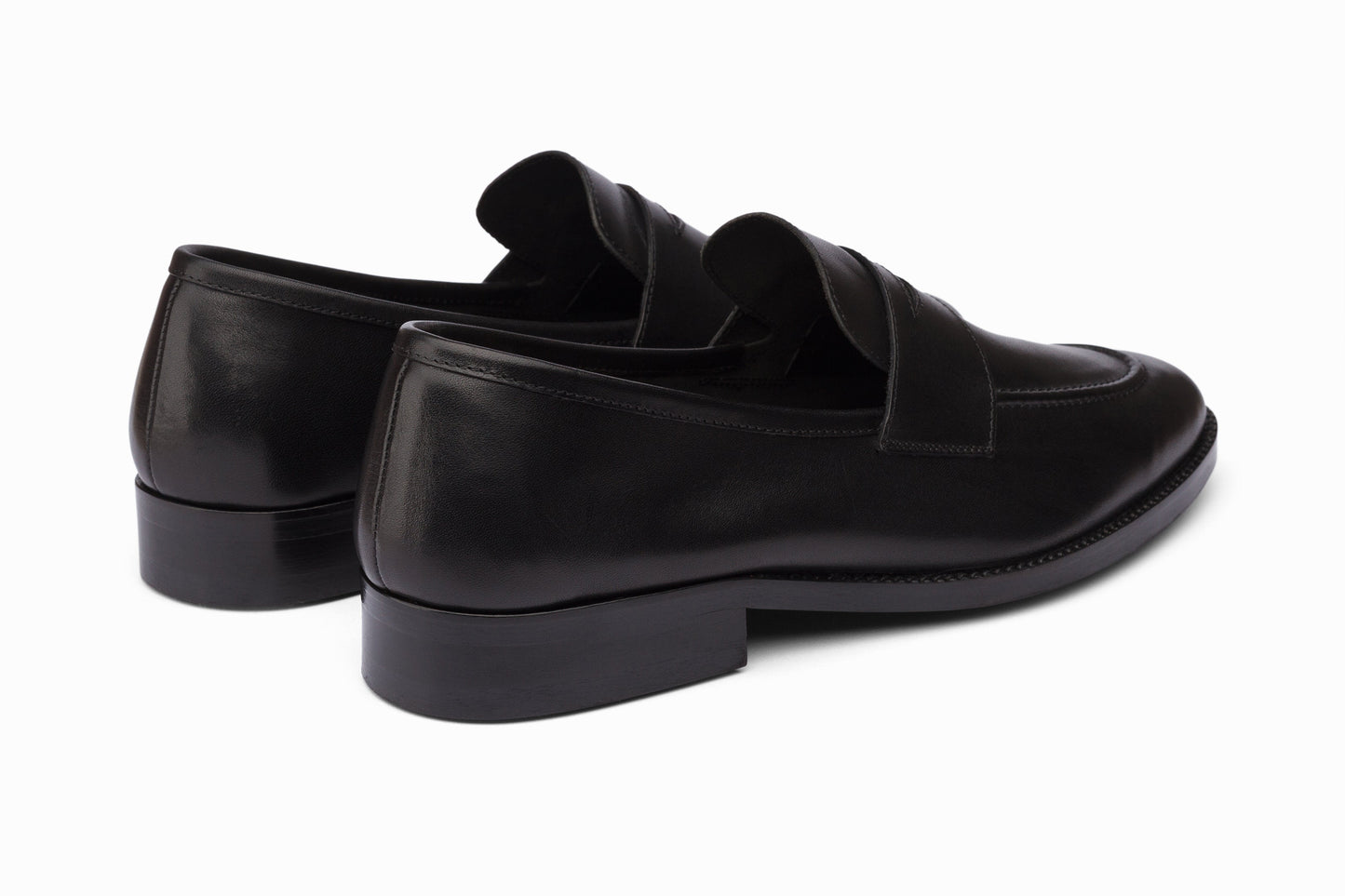 Soft Unlined Penny Loafer - Black