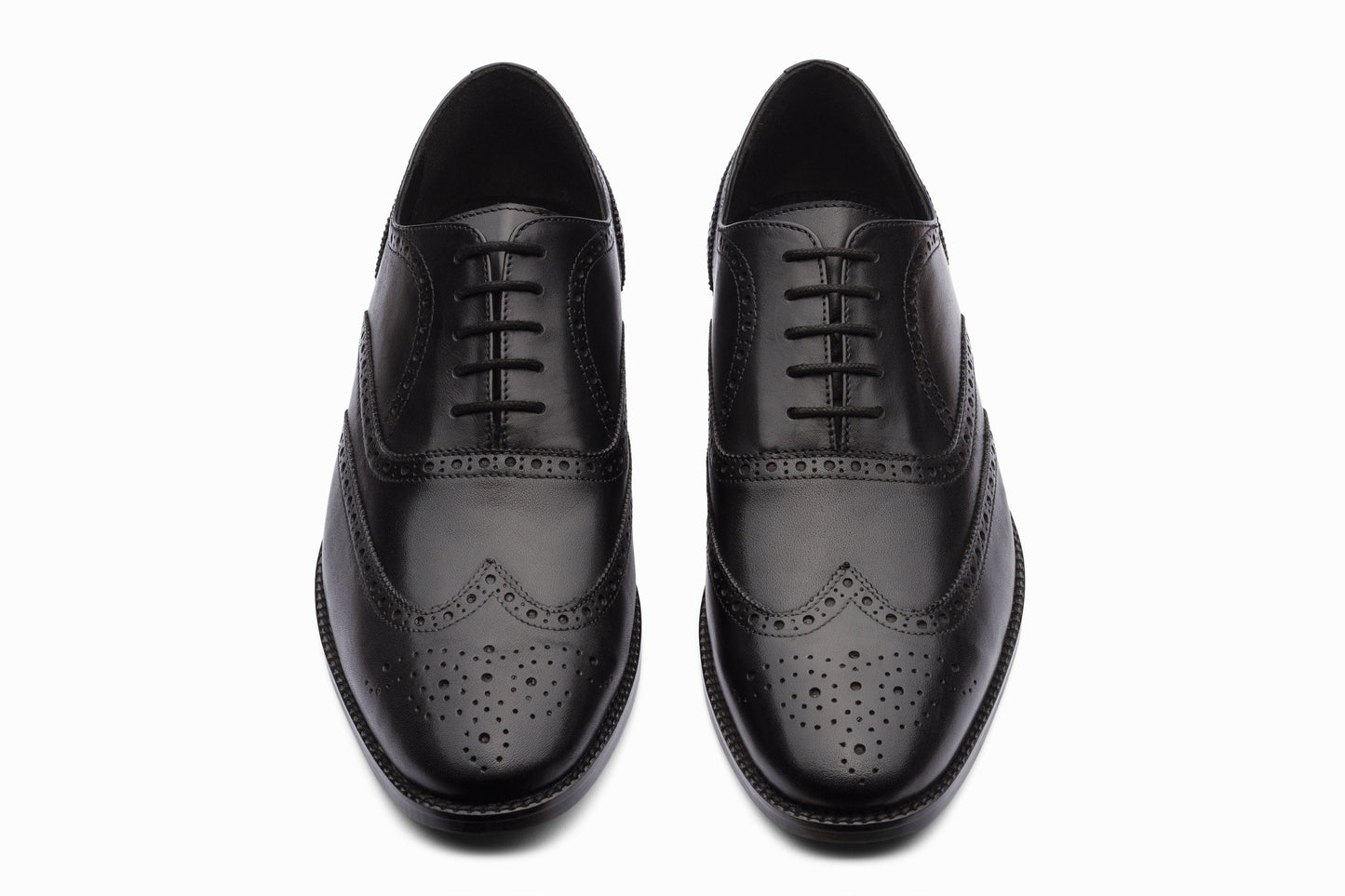 Full Brogue Wingtip Oxford - Black