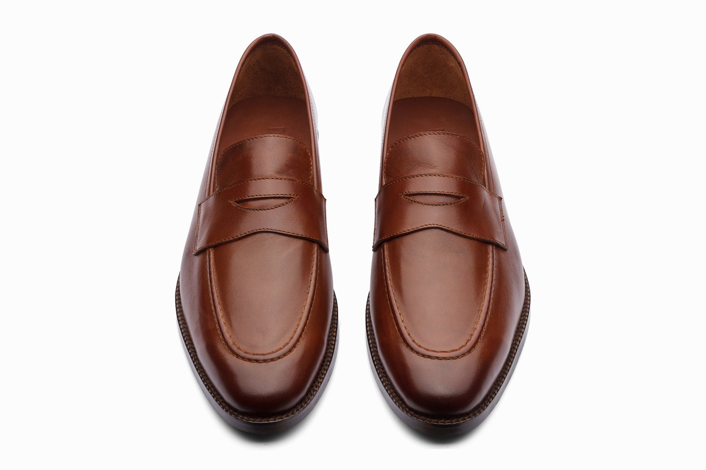 Soft Unlined Penny Loafer - Brown