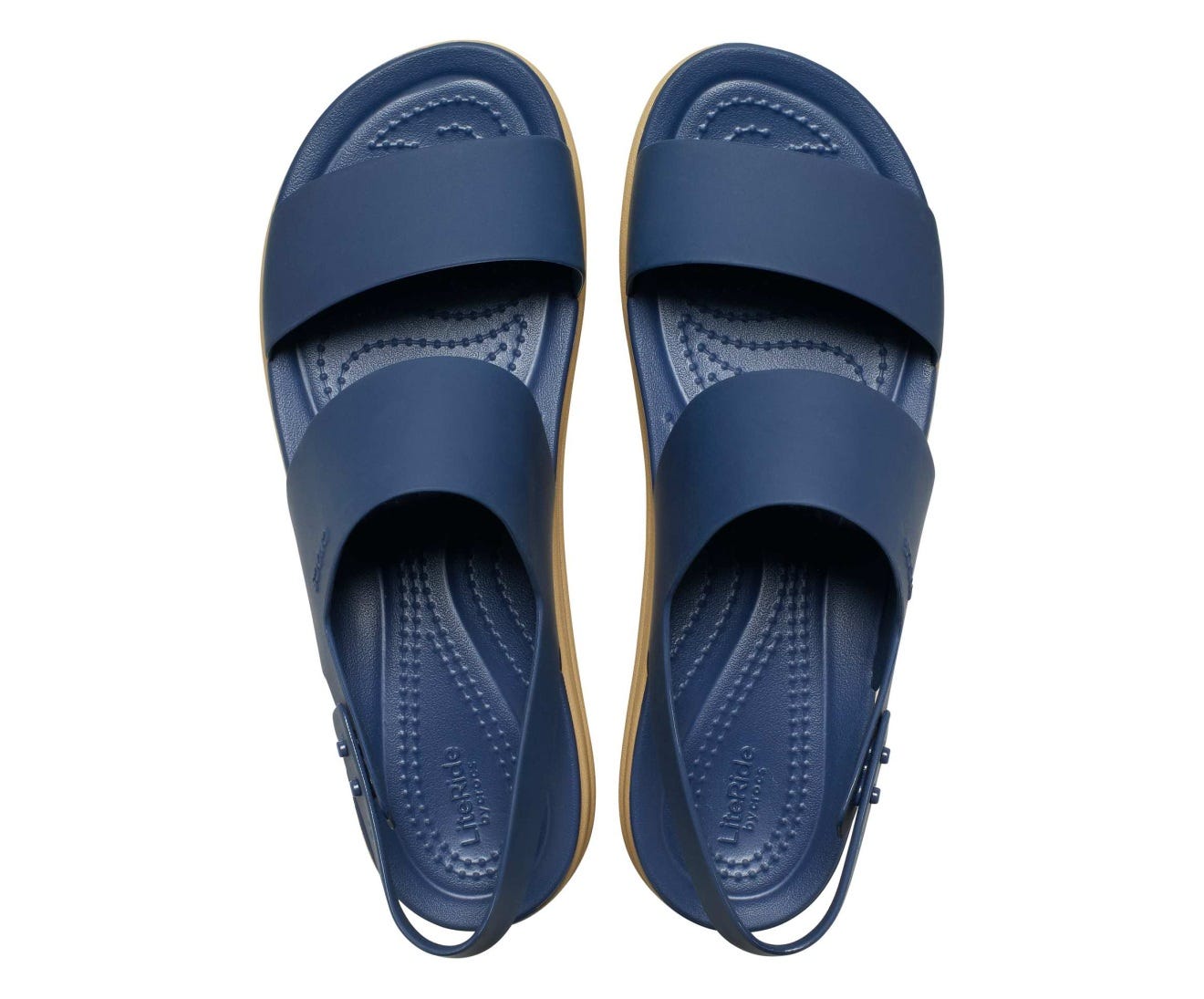 Crocs Brooklyn Low Black/Mushroom Women's Wedge Sandals for Ultimate Comfort