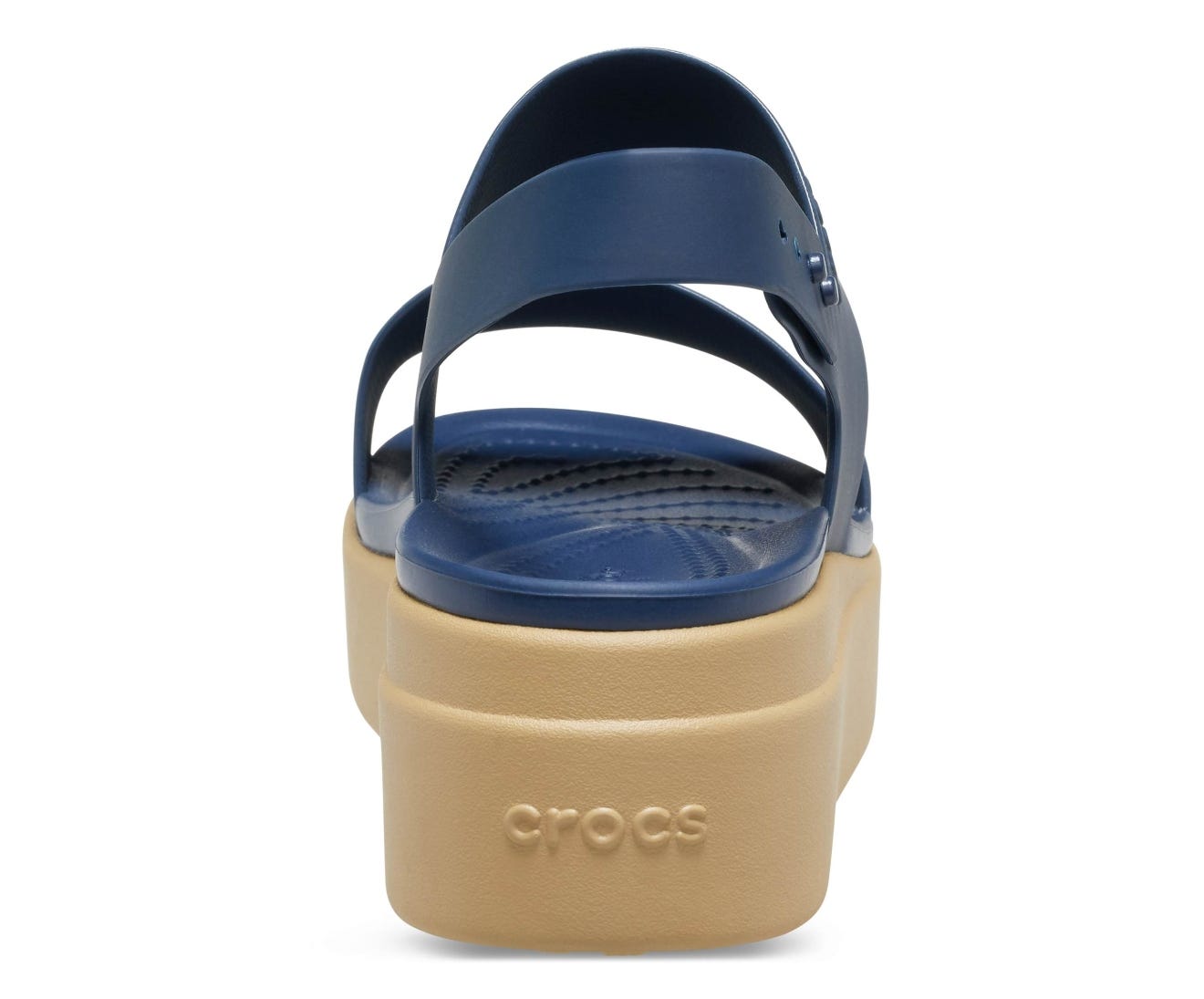 Crocs Brooklyn Low Black/Mushroom Women's Wedge Sandals for Ultimate Comfort