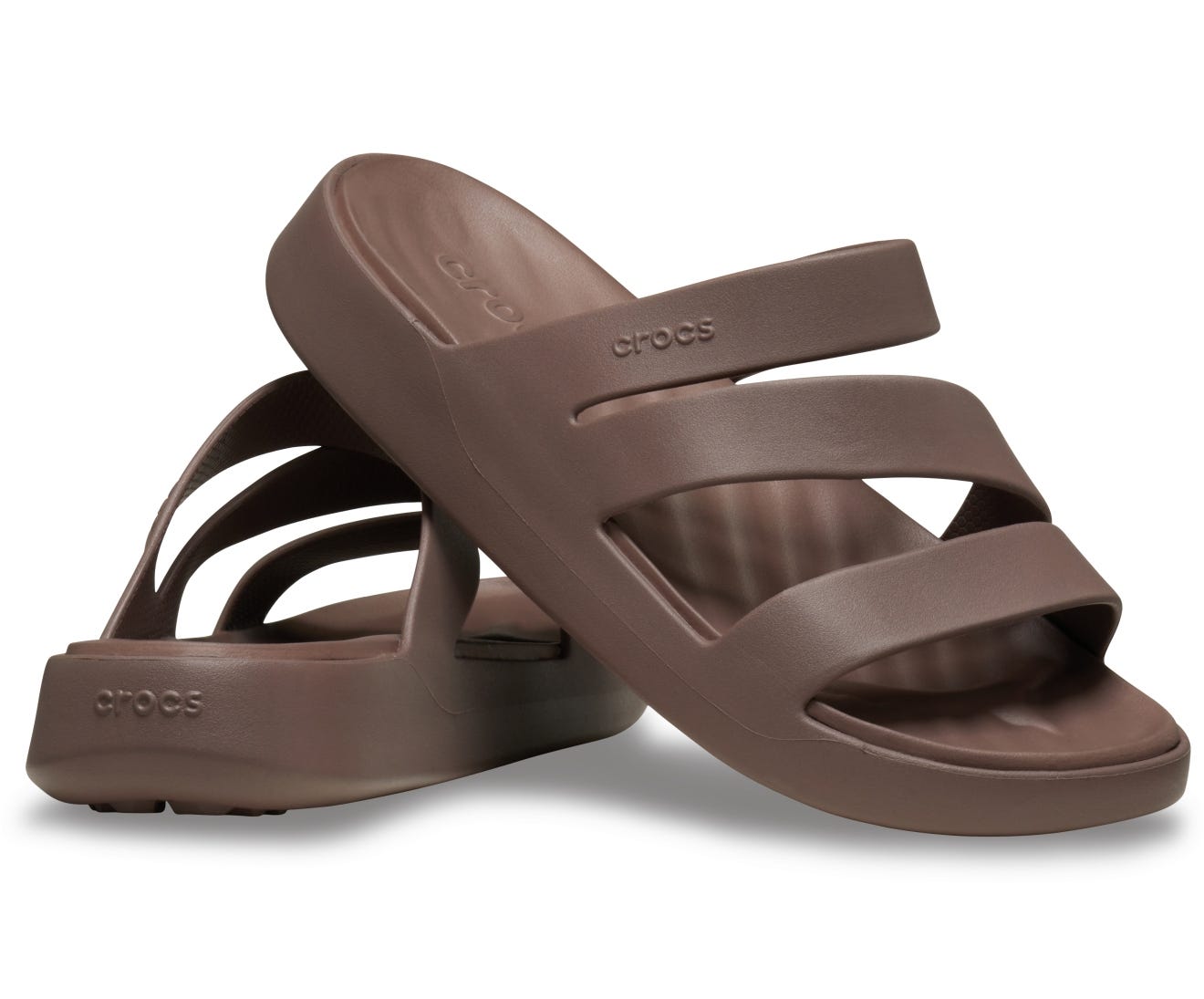 Crocs Getaway Strappy Black Women's Sandal: Lightweight, Flexible, Stylish Comfort