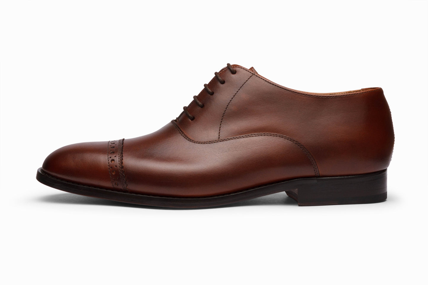 Quarter Brogue Oxford - Brown