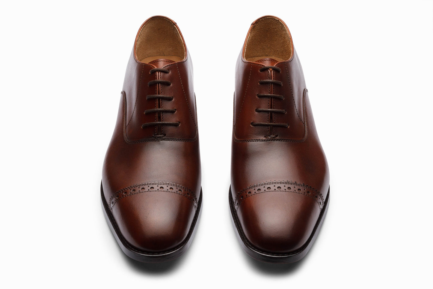 Quarter Brogue Oxford - Brown