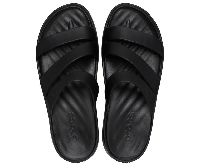 Crocs Getaway Strappy Black Women's Sandal: Lightweight, Flexible, Stylish Comfort