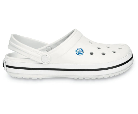 Crocband White Unisex Clog