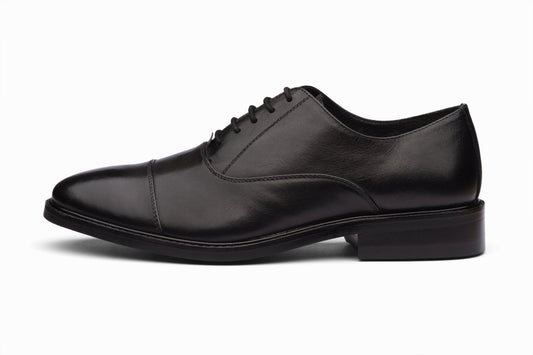 Cap Toe Oxford - Black