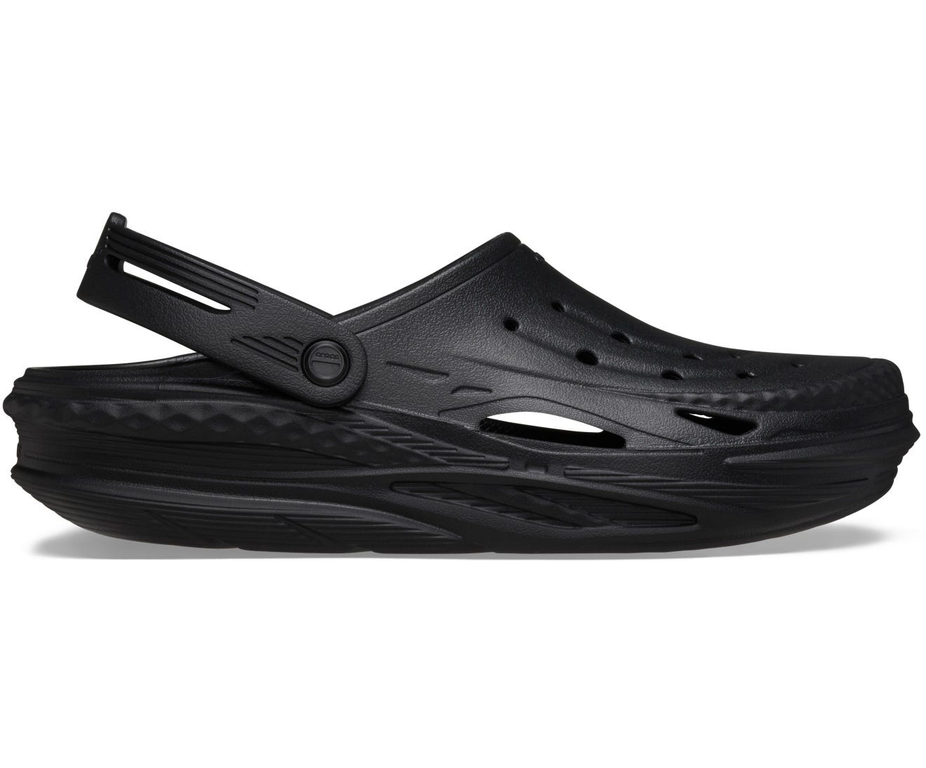 Off Grid Black Unisex Clog