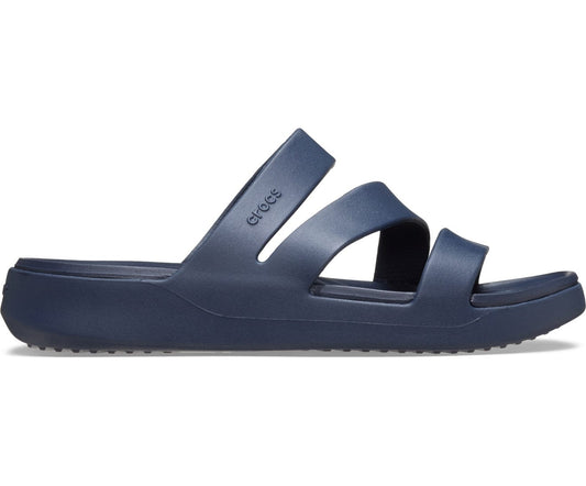 Crocs Getaway Strappy Black Women's Sandal: Lightweight, Flexible, Stylish Comfort