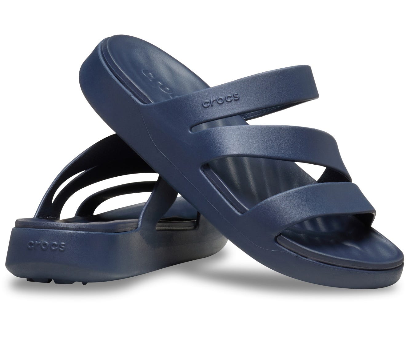 Crocs Getaway Strappy Black Women's Sandal: Lightweight, Flexible, Stylish Comfort