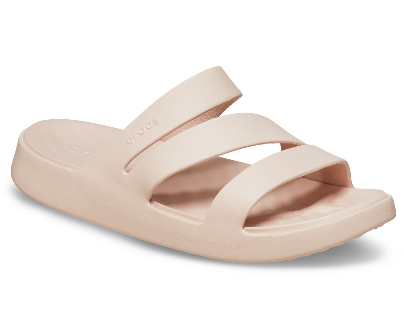 Crocs Getaway Strappy Black Women's Sandal: Lightweight, Flexible, Stylish Comfort