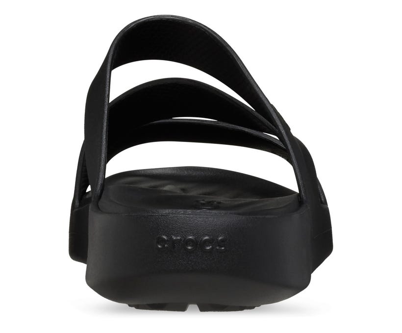 Crocs Getaway Strappy Black Women's Sandal: Lightweight, Flexible, Stylish Comfort